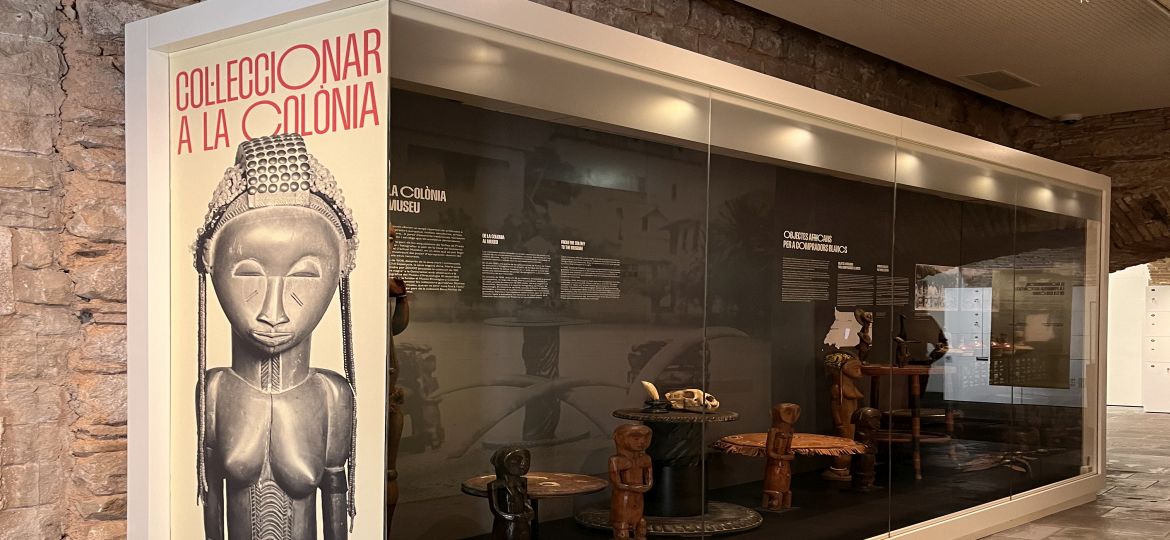 Dues mostres del museu que posen èmfasi en el fet colonial