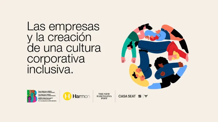 Cartell 'Las empresas y la creación de una cultura corporativa inclusiva'