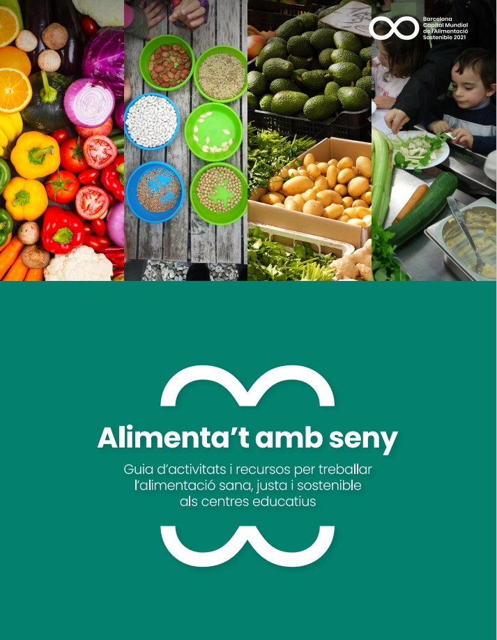 Portada de la guia alimenta't amb seny