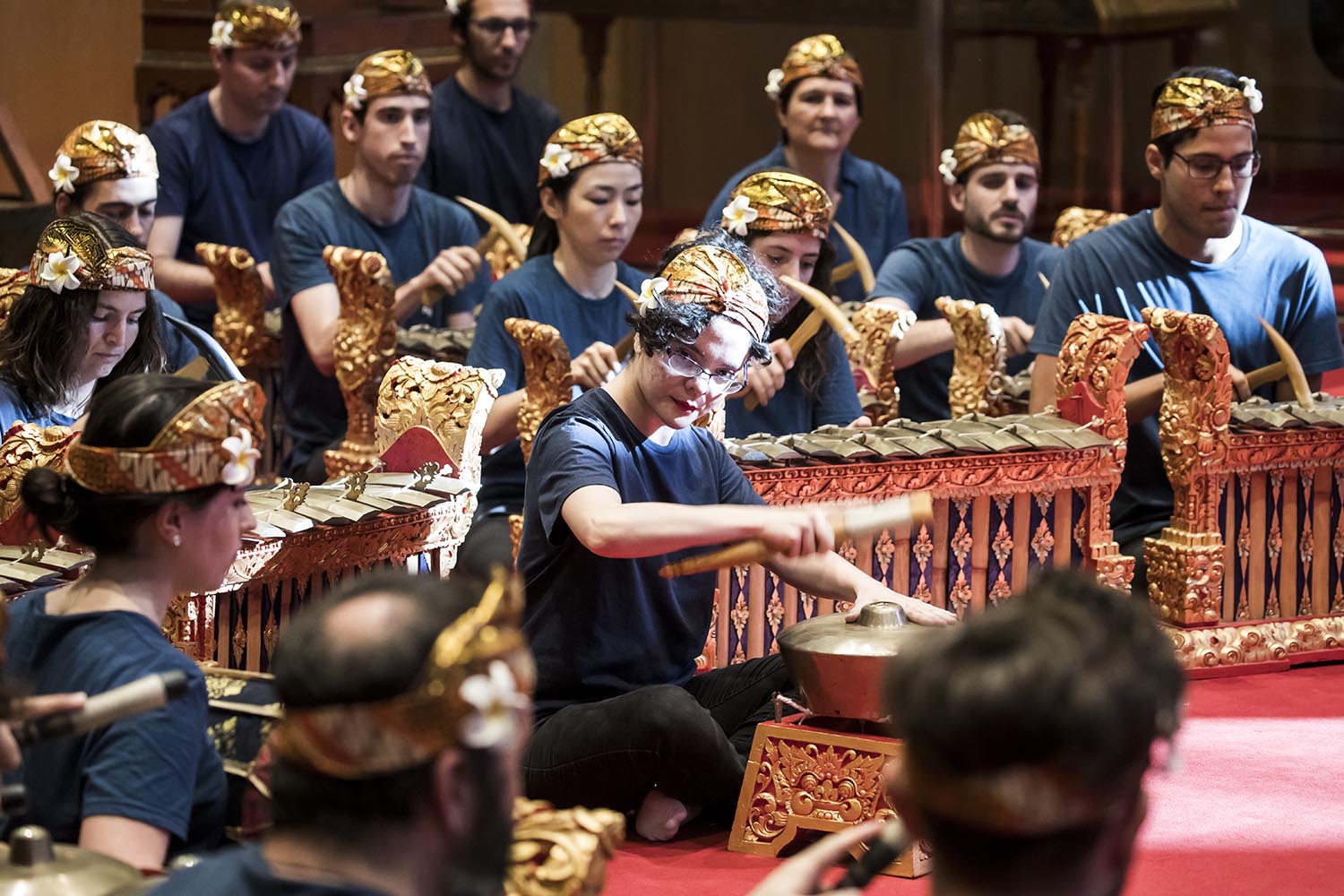 Barcelona. 21.06.2018 Otros Escenarios Posibles: Concert de gamelan al Museu de la Musica, en la sala de teclats
Foto Robert Ramos