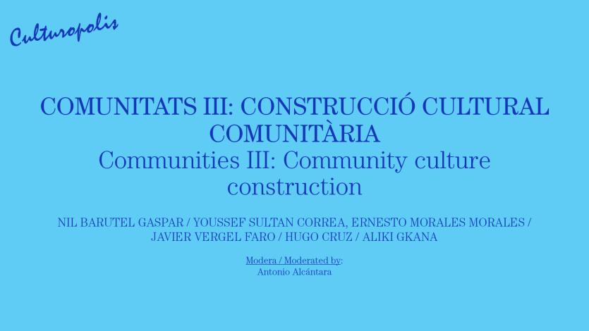 Construcció Cultural Comunitaria