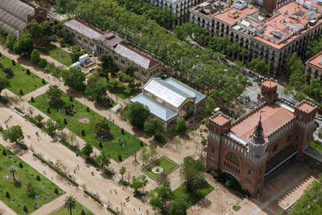 Alongside the new scientific hub, Ciutadella Park will undergo regeneration, with the restoration of its iconic buildings. © Ajuntament de Barcelona