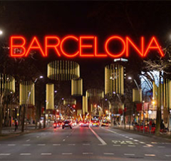 Barcelona s’il·lumina per Nadal