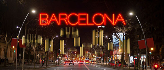 Barcelona se ilumina por Navidad