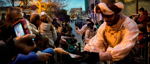 Cavalcada al districte de Sant Andreu