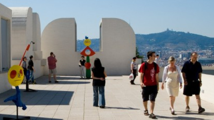 Terrassa de la Fundació Miró