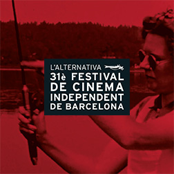 Banner with the text: L'alternativa. 31è Festival de cinema independent de Barcelona.