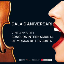 Gala d'aniversari. Vint anys del concurs internacional de música de les corts.