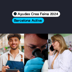 Ajuts Crea Feina 2024. Barcelona Activa.